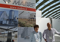 William Maestroni and son, with Mabre